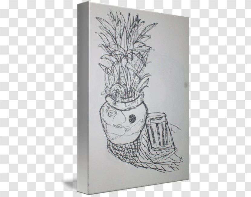 Printmaking Tree Sketch - Monochrome - Ink Bamboo Transparent PNG