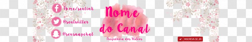 Hair Coloring Lip Pink M Line Font - Magenta - Banner Para Youtube Transparent PNG