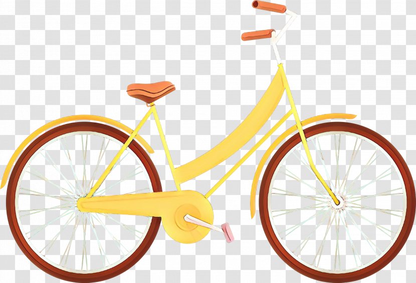 Orange - Bicycle - Spoke Yellow Transparent PNG
