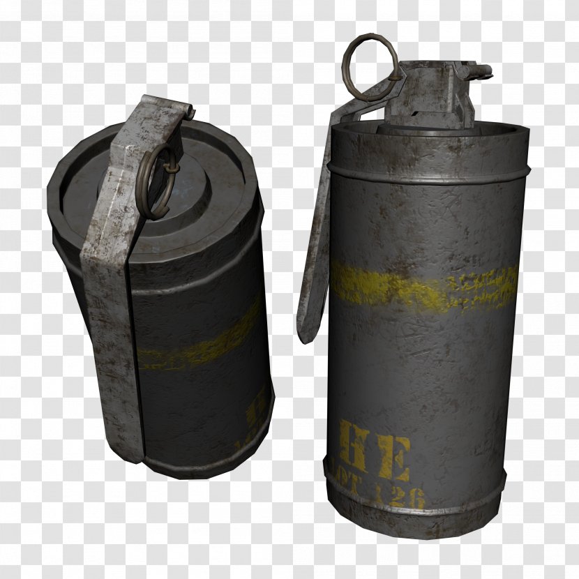 Cylinder - Grenade Transparent PNG