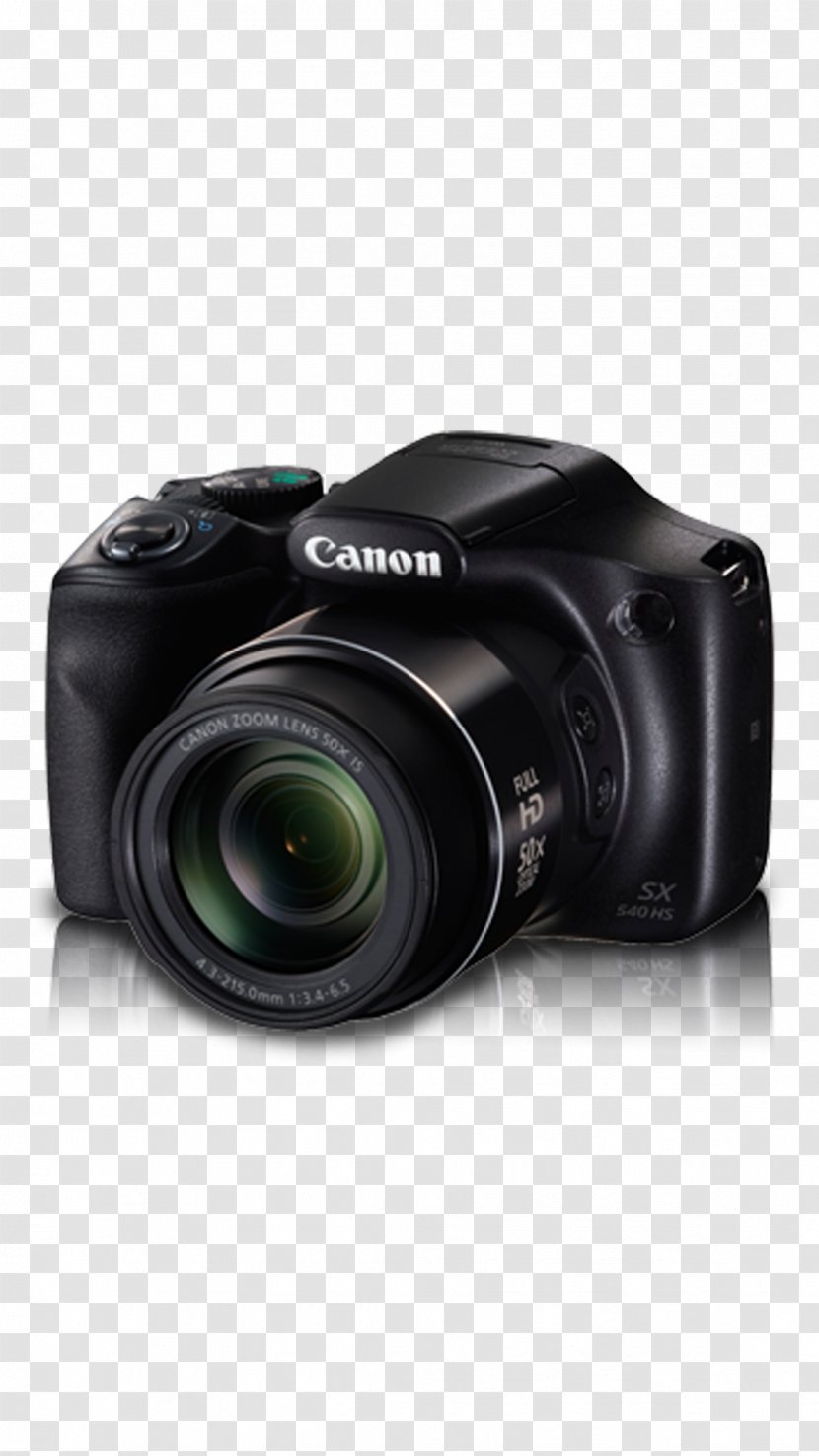 Canon PowerShot SX540 HS 20.3 MP Compact Digital Camera - Mirrorless Interchangeable Lens - 1080pBlack SX730 SX430 IS Point-and-shoot CameraShoot Transparent PNG