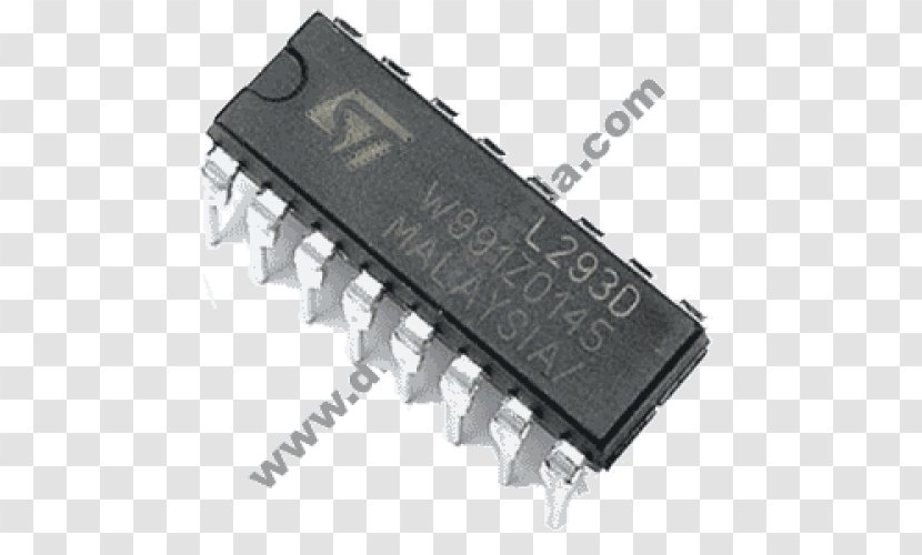 Transistor Microcontroller Electronic Component Integrated Circuits & Chips H Bridge - Lead Transparent PNG