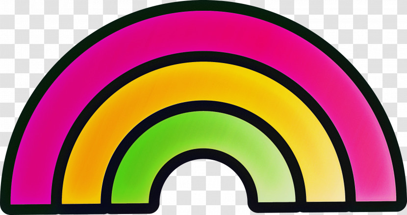 Cute Rainbow Transparent PNG