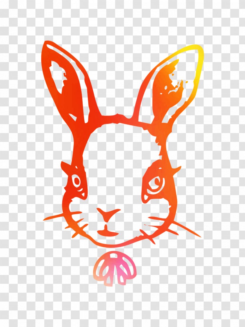 Domestic Rabbit Hare Easter Bunny Clip Art Illustration - Dog - Drawing Transparent PNG