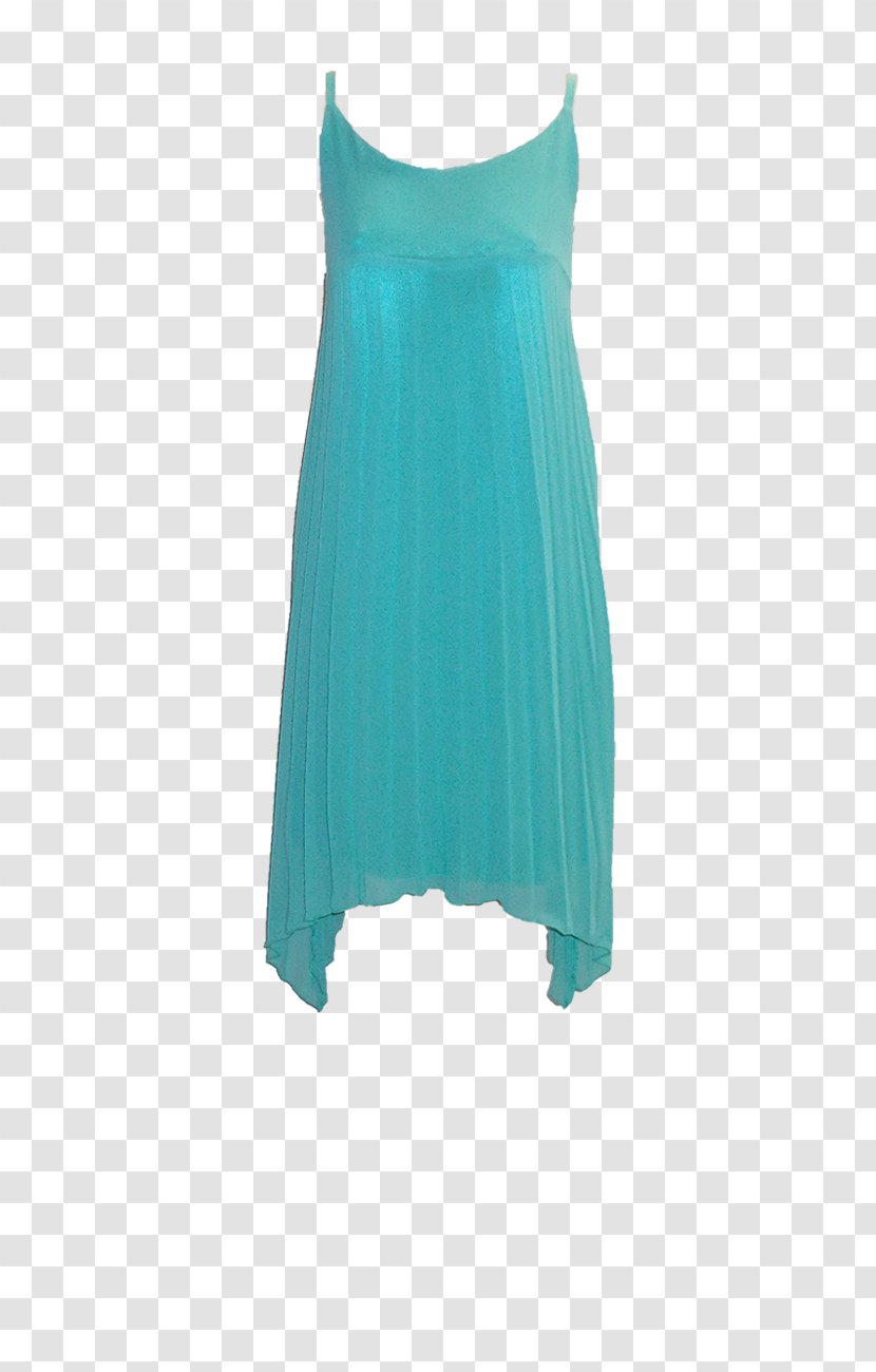 Cocktail Dress Shoulder Sleeve - Electric Blue Transparent PNG