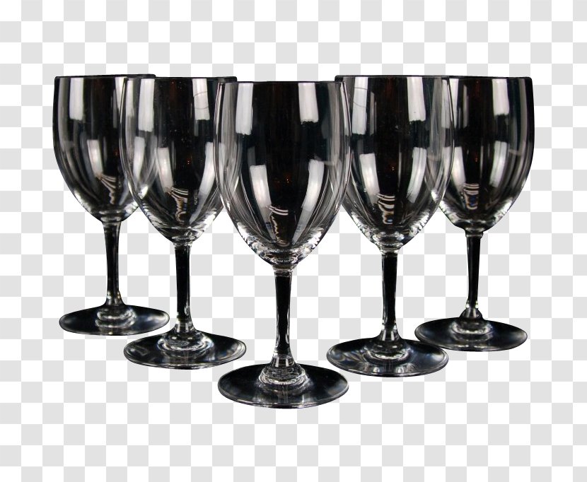 Wine Glass Champagne Beer Glasses - Drinkware Transparent PNG