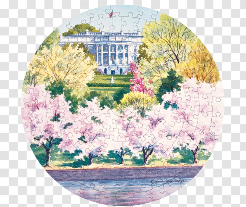 White House Historical Association National Cherry Blossom Festival Vermeil Room - Lilac Transparent PNG