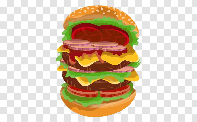 Cheeseburger Hamburger French Fries Veggie Burger Junk Food Transparent PNG