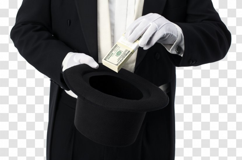 Outerwear Suit Hat Magician - Business - Magic Arrow Transparent PNG