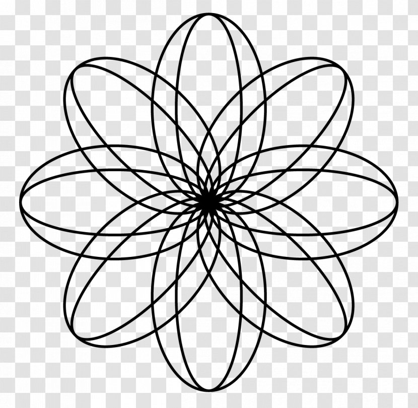Sacred Geometry Symmetry Art Mandala - Mathematics - Cgi Transparent PNG