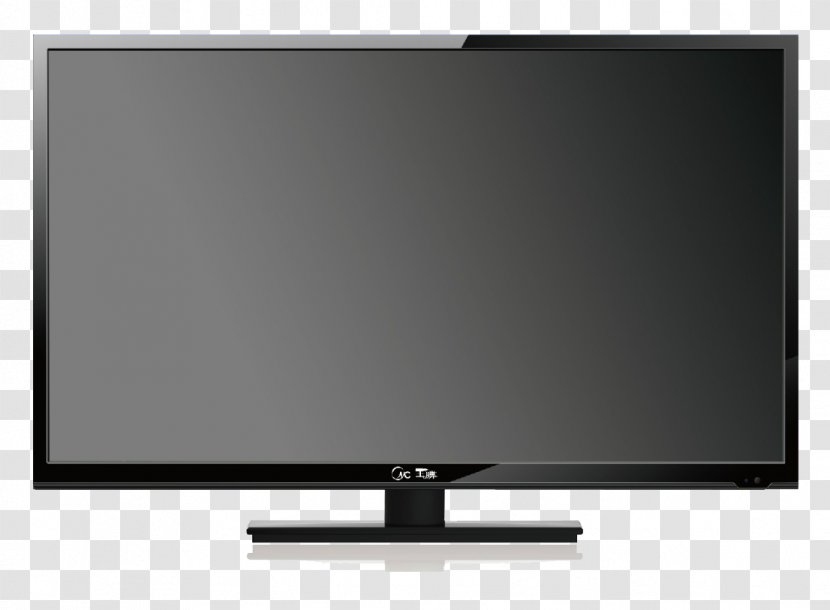 LED-backlit LCD High-definition Television Computer Monitor - 4K Hard Screen TV Full HD Transparent PNG