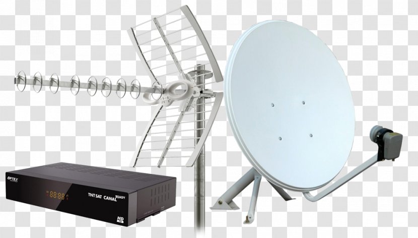 Parabolic Antenna Aerials Satellite Television Cable - Electronic Device - Antenne Transparent PNG