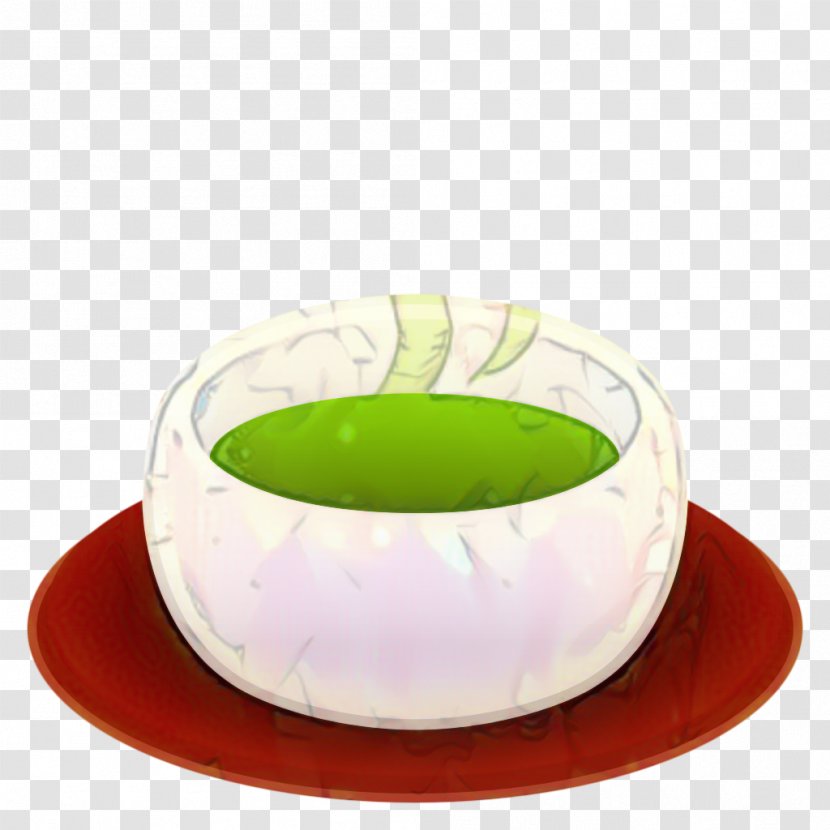 Green Circle - Bowl - Plate Drinkware Transparent PNG