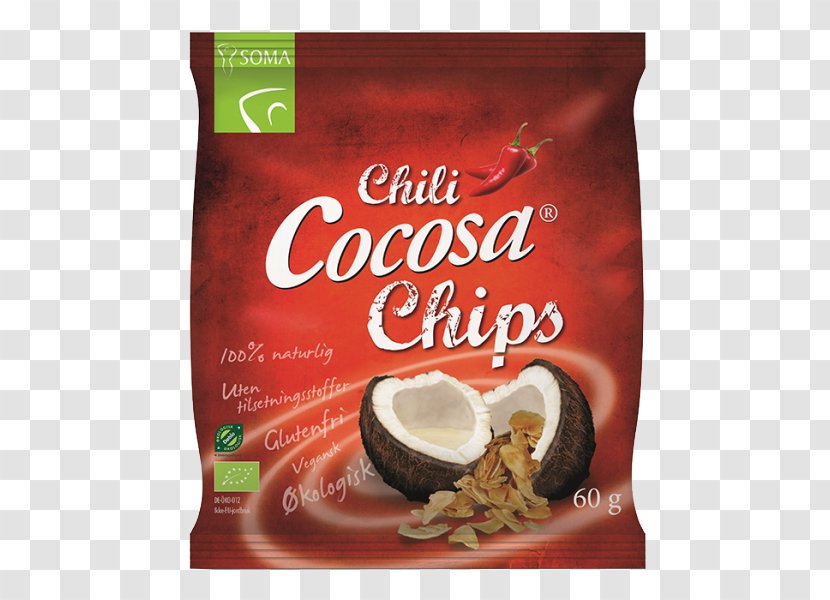 Coconut Oil Organic Food Spice Chili Pepper - Potato Chip Transparent PNG