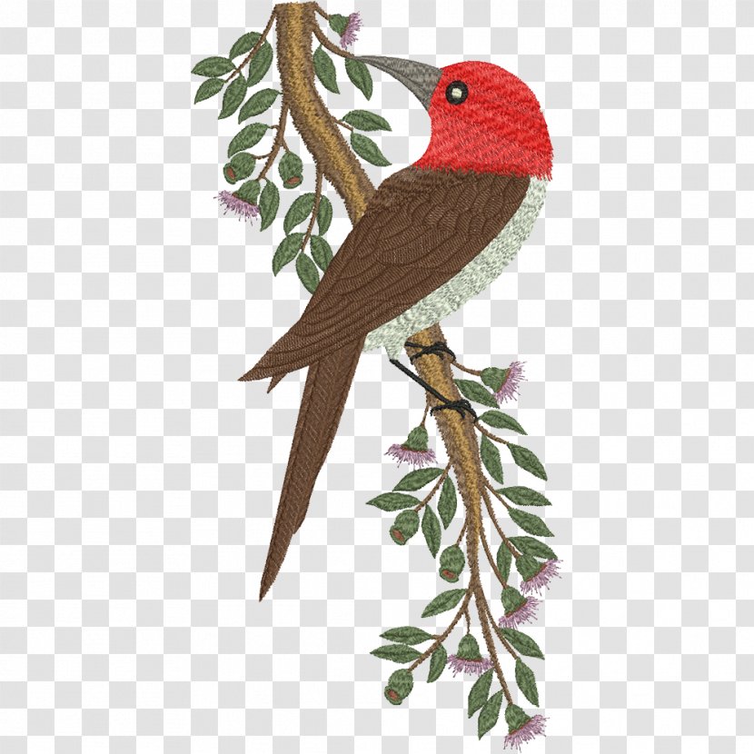 Bird Machine Embroidery Parrot Beak - Christmas Ornament Transparent PNG