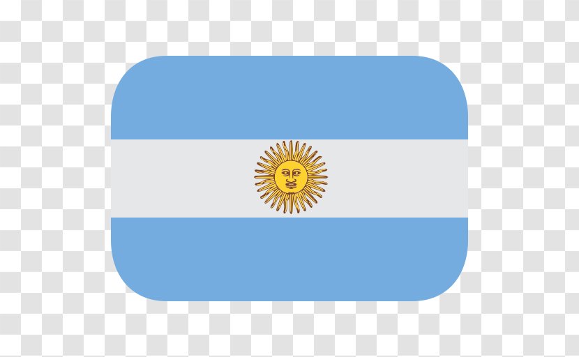 Flag Of Argentina Emojipedia Bandera, Santiago Del Estero Text Messaging - Cobalt Blue - Emoji Transparent PNG
