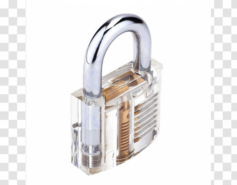 Lock Picking Padlock Key Locksmithing - Tubular Pin Tumbler Transparent PNG
