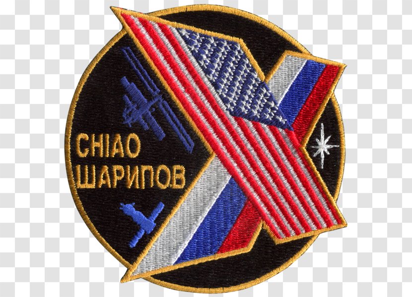 International Space Station Expedition 10 Outer Mission Patch Astronaut - Badge - United Flight 191 Transparent PNG