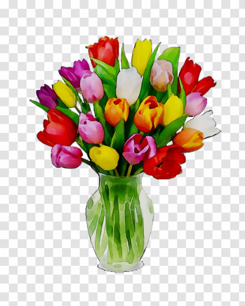 Tulip Flower Bouquet Floral Design Garden Roses - Blume Transparent PNG