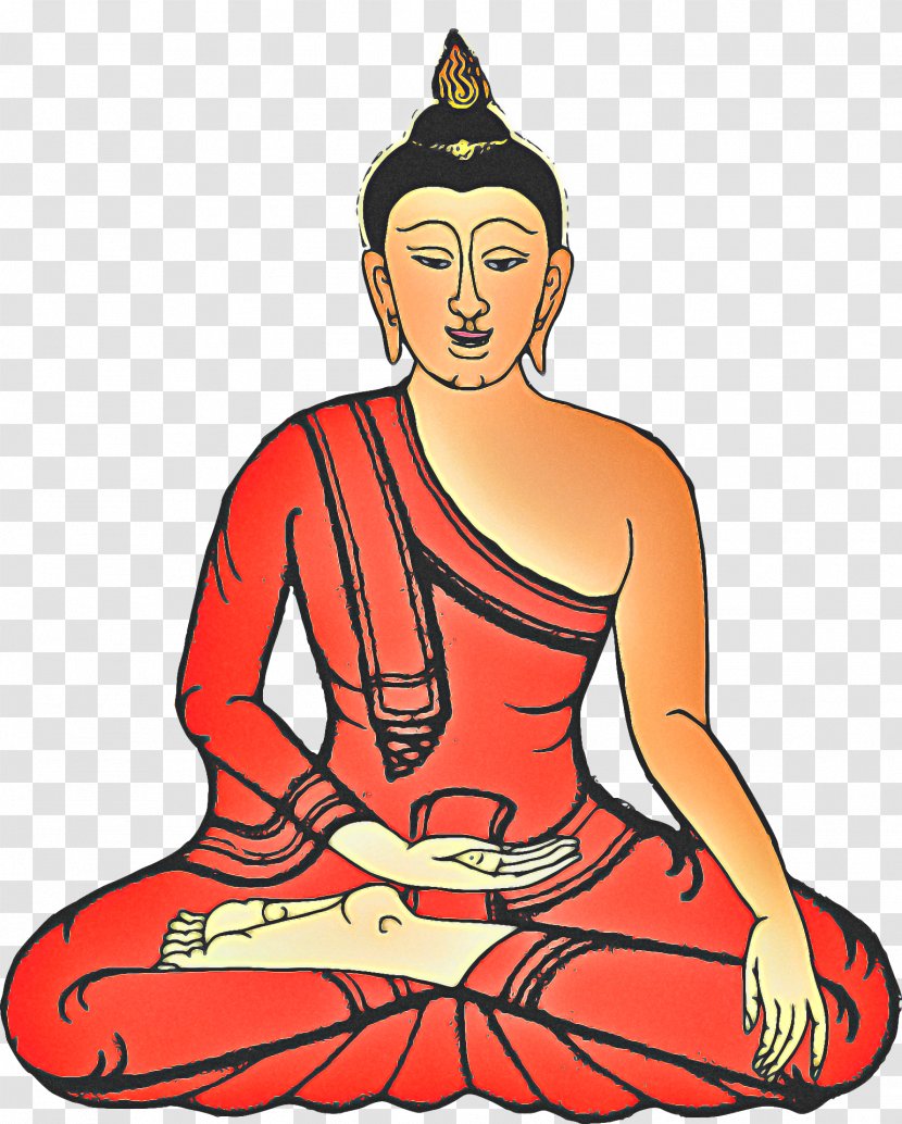 Finger Sitting - Zen Master - Kneeling Transparent PNG
