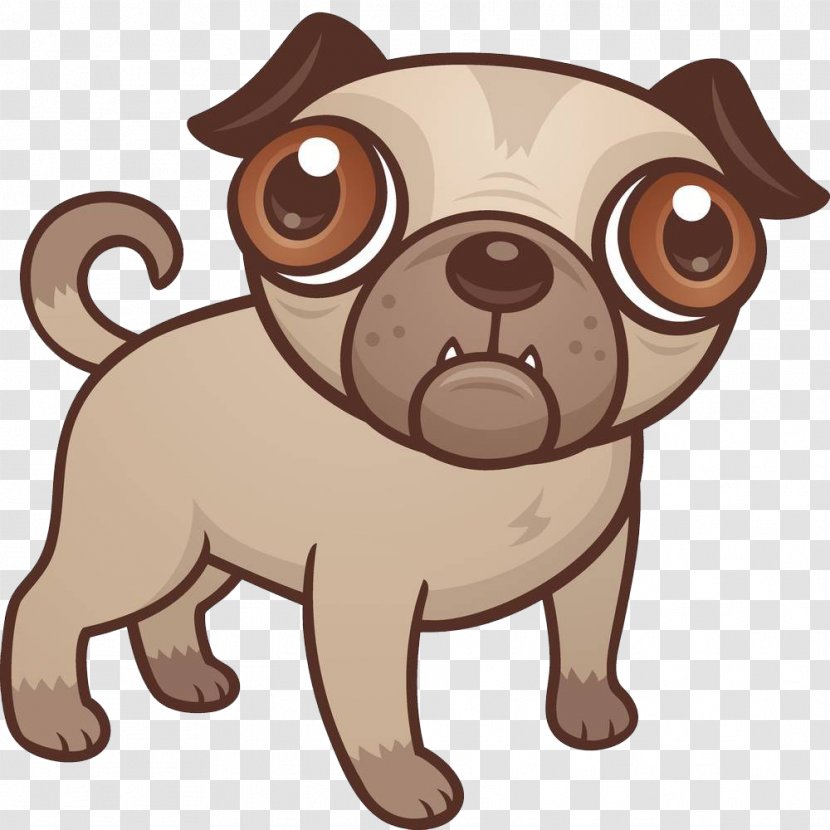 Puggle Puppy Illustration - Companion Dog - Angry Transparent PNG