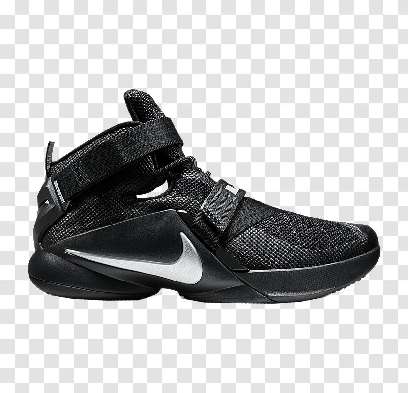 Nike Lebron Soldier 11 Basketball Shoe Sports Shoes LeBron 9 Premium - Frame - Silver Court Transparent PNG