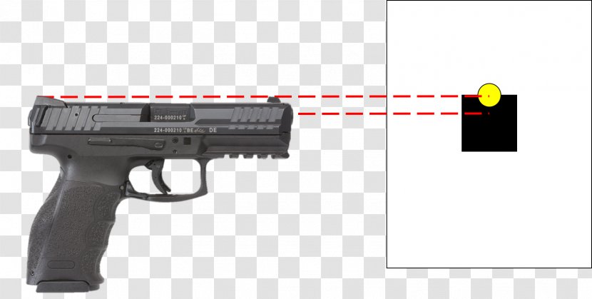 Firearm Heckler & Koch VP9 Pistol James Bond - Trigger Transparent PNG