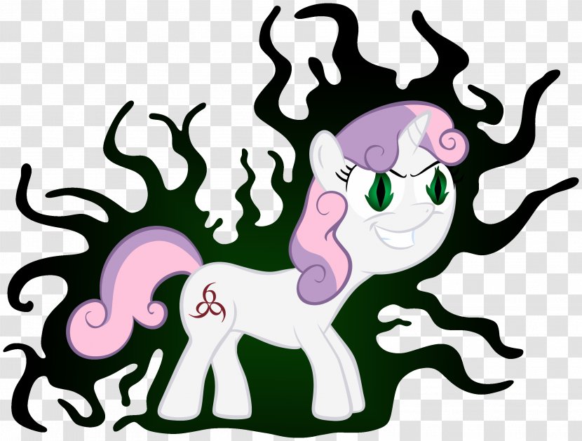 Pony Sweetie Belle Fan Art - Tree - Heart Transparent PNG