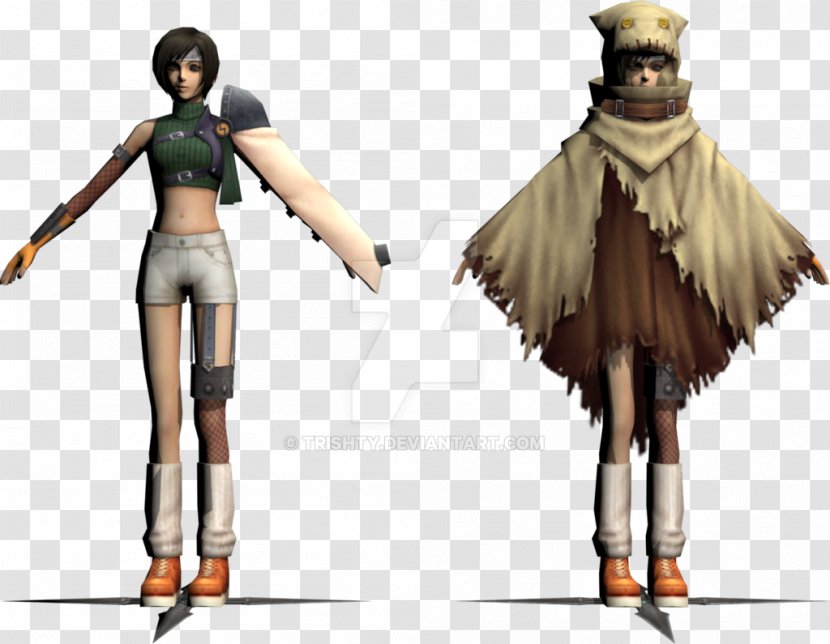 Concept Art Yuffie Kisaragi Character - Video Game Development Transparent PNG