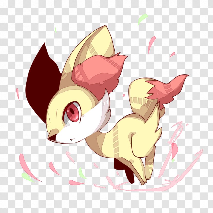 Fennekin Canidae Fennec Fox Ear - Heart - Stanley Ipkiss Transparent PNG