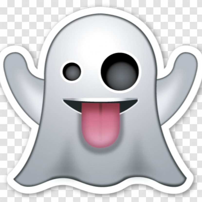 Art Emoji Sticker Emoticon Ghost - Tree - Tongue Transparent PNG