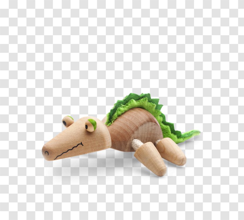 Toy Wood Crocodile Child Animal Figurine - Reptile - Baby Transparent PNG