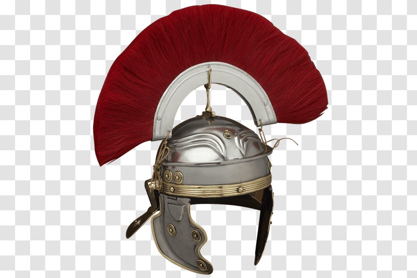 Late Roman Ridge Helmet Galea Centurion Imperial - Crest Transparent PNG