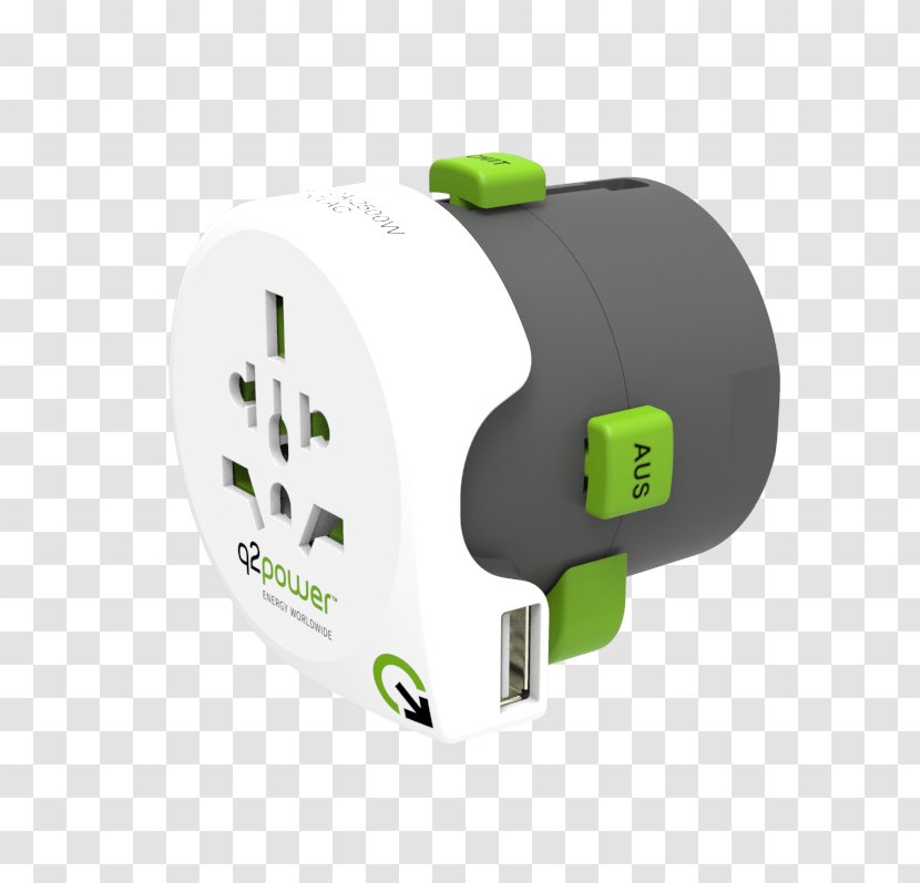 Adapter Battery Charger Electronics Travel Reisestecker - Technology - Power Socket Transparent PNG