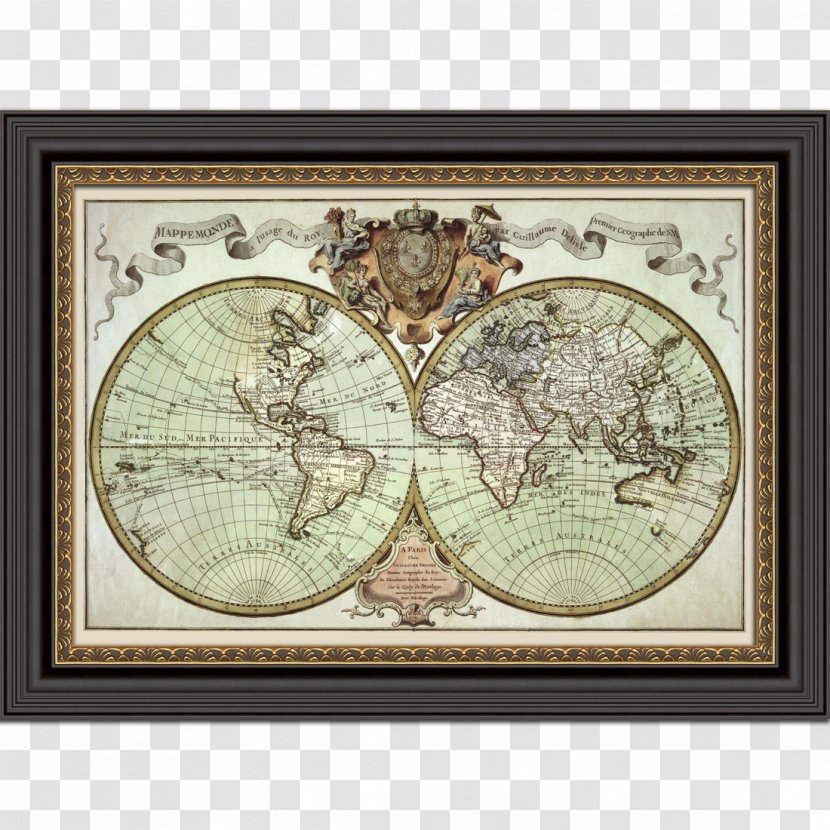 Old World Early Maps - Map Transparent PNG