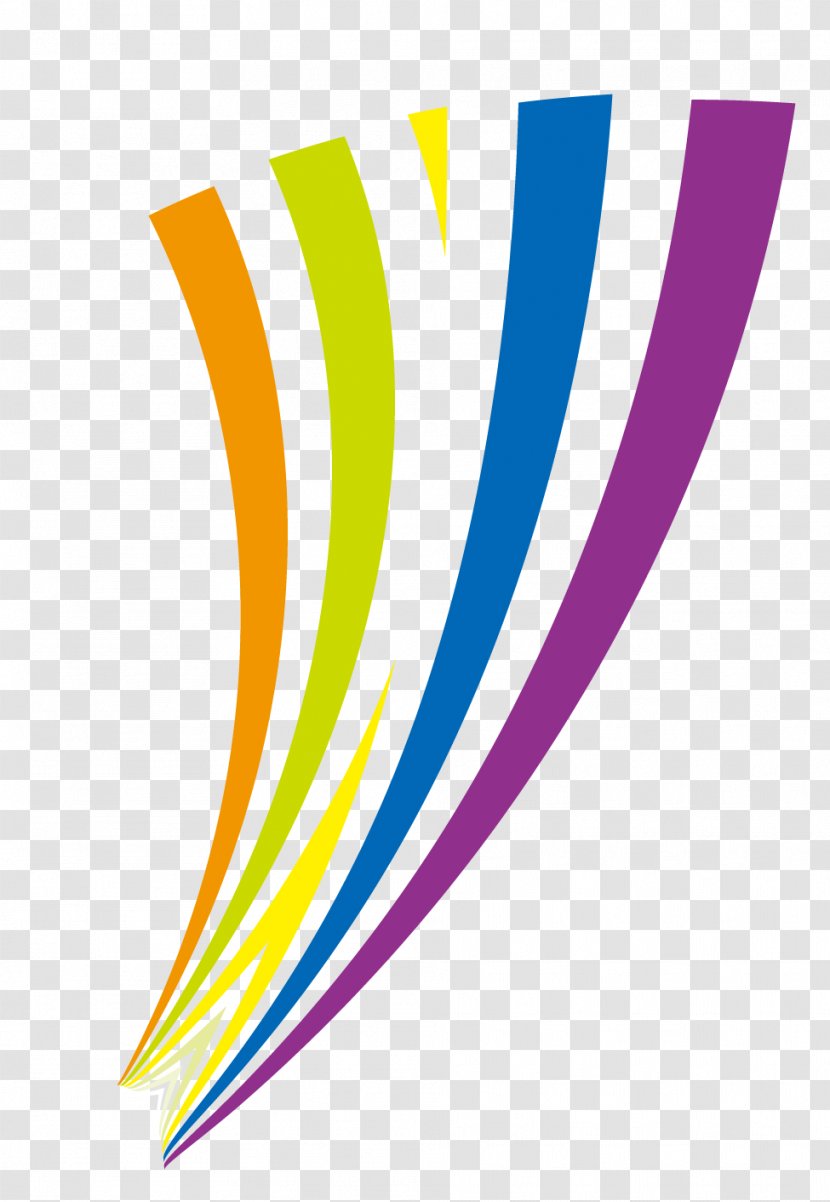 Logo Brand Yellow Font - Text - Color Line Transparent PNG