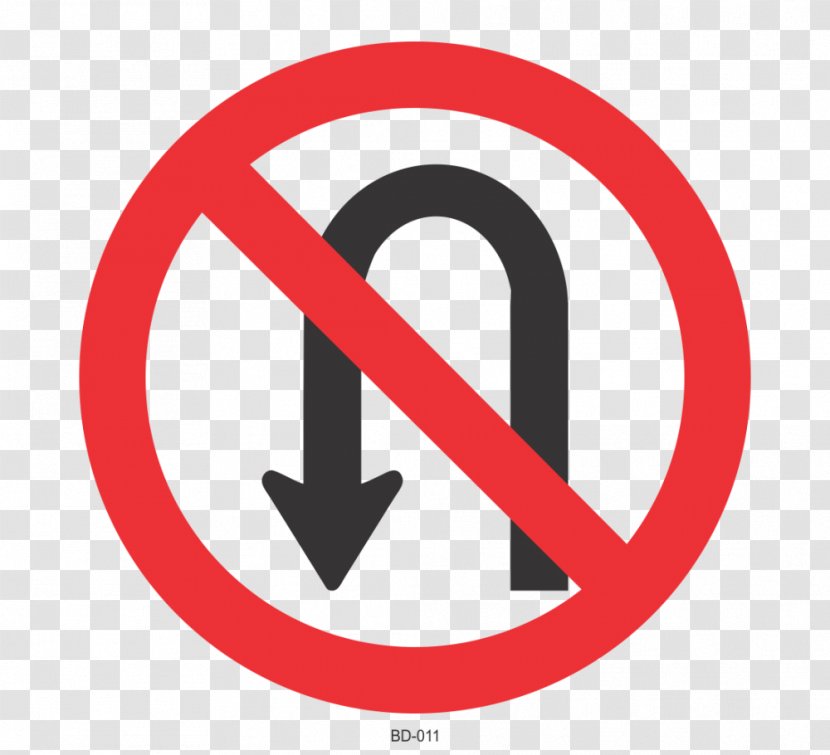 Traffic Sign U-turn - Symbol Transparent PNG