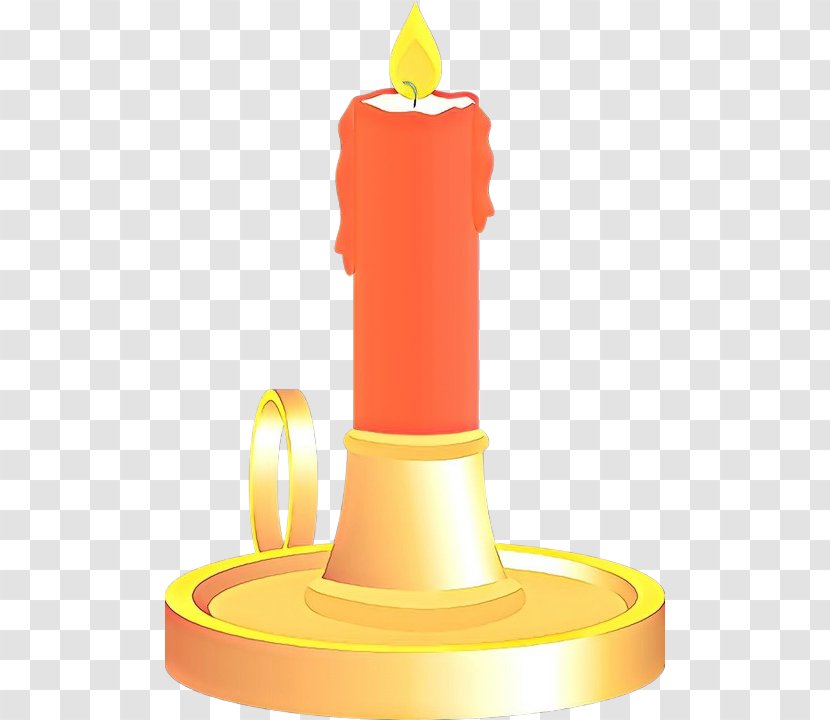 Birthday Candle - Yellow - Games Ring Toss Transparent PNG