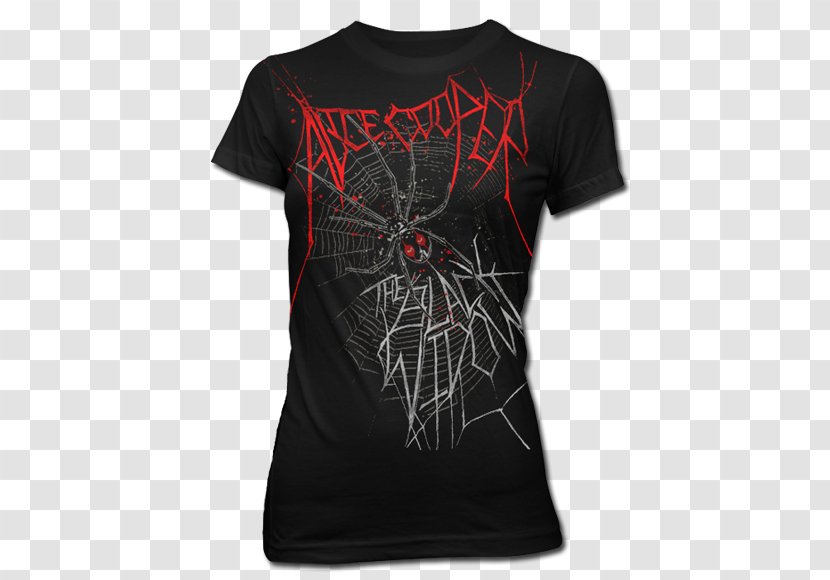 T-shirt Sleeveless Shirt Top - Alice Cooper Transparent PNG