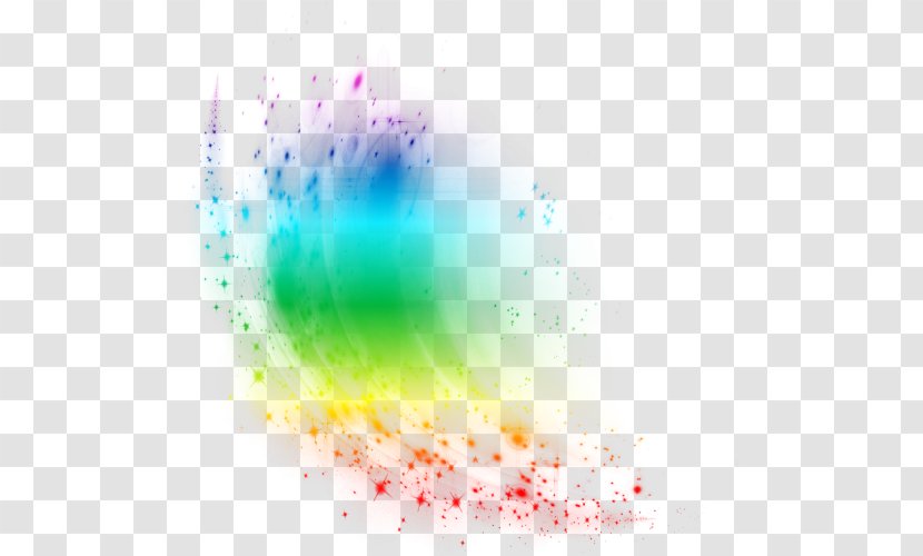 Light Color Desktop Wallpaper Rainbow Clip Art - Close Up Transparent PNG