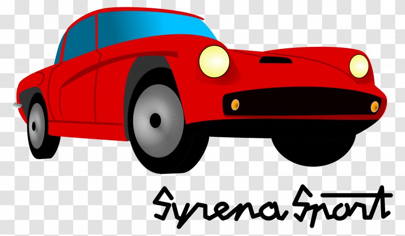 Sports Car FSO Syrena Sport Clip Art - Vehicle Transparent PNG