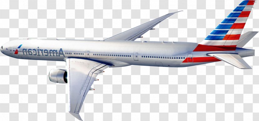 Airplane Aircraft American Airlines Flight - Boeing 767 - Plane Image Transparent PNG