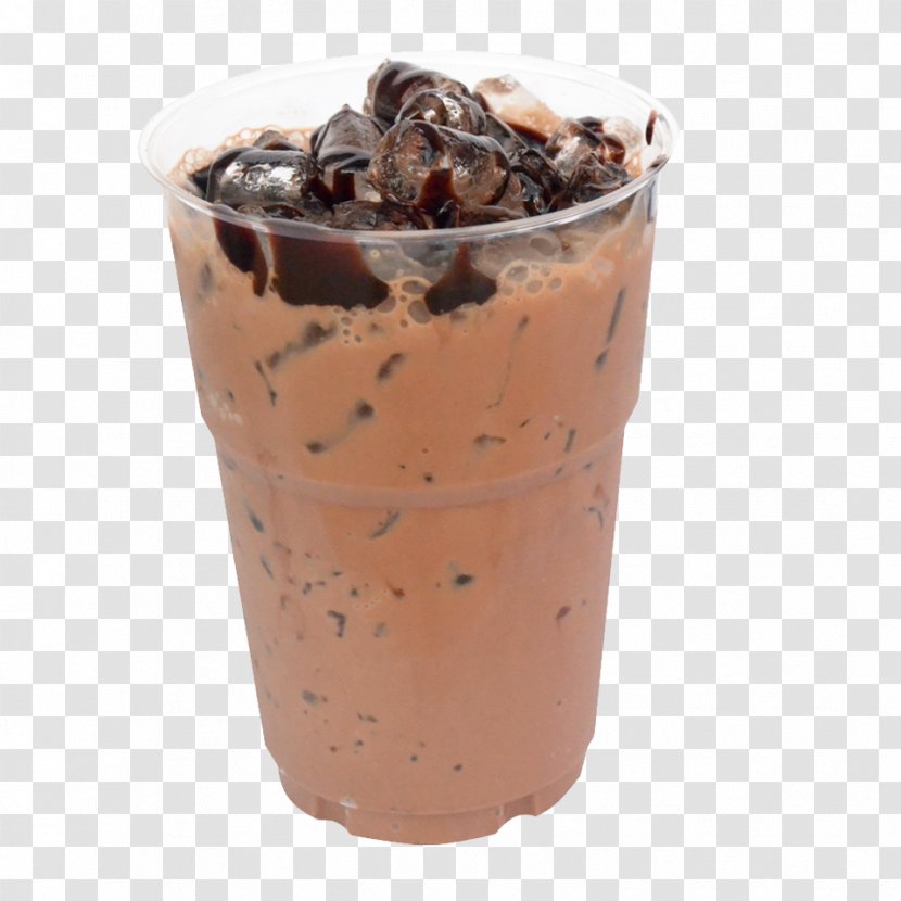 Chocolate Ice Cream Frappé Coffee Caffè Mocha Milkshake Iced - Tea Transparent PNG