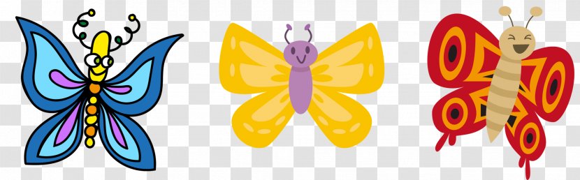 Butterfly Cartoon Clip Art - Tattoo Transparent PNG