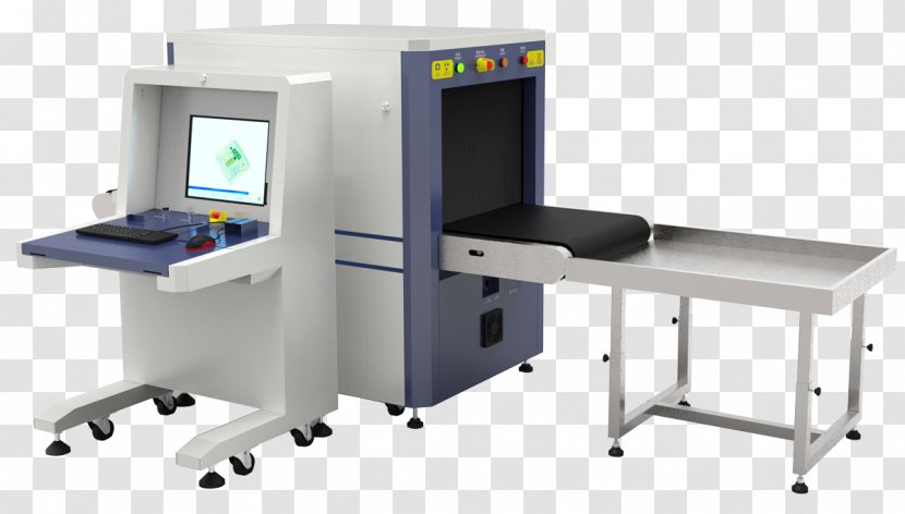 X-ray Generator Backscatter Baggage Full Body Scanner - Desk Transparent PNG