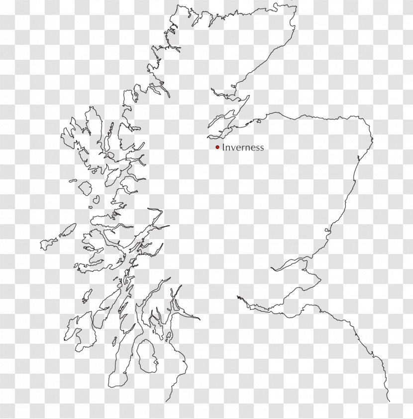 World Map Scottish Highlands Mapa Polityczna Administrative Division - Tree Transparent PNG