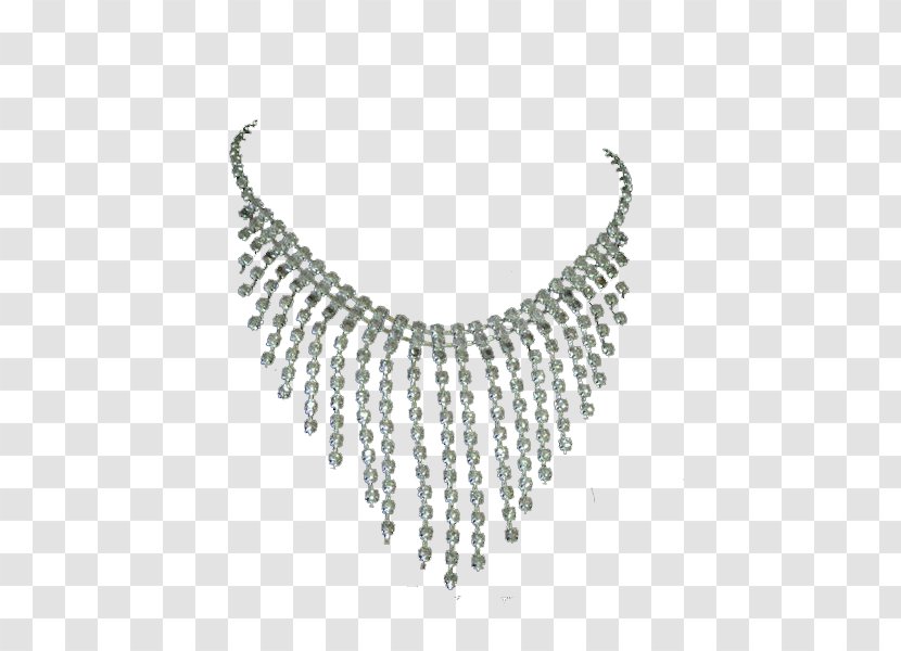 Necklace Jewellery Diamond - Bride - Pearl Transparent PNG