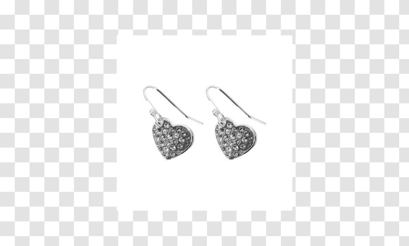 Earring Silver Body Jewellery Product Design Transparent PNG