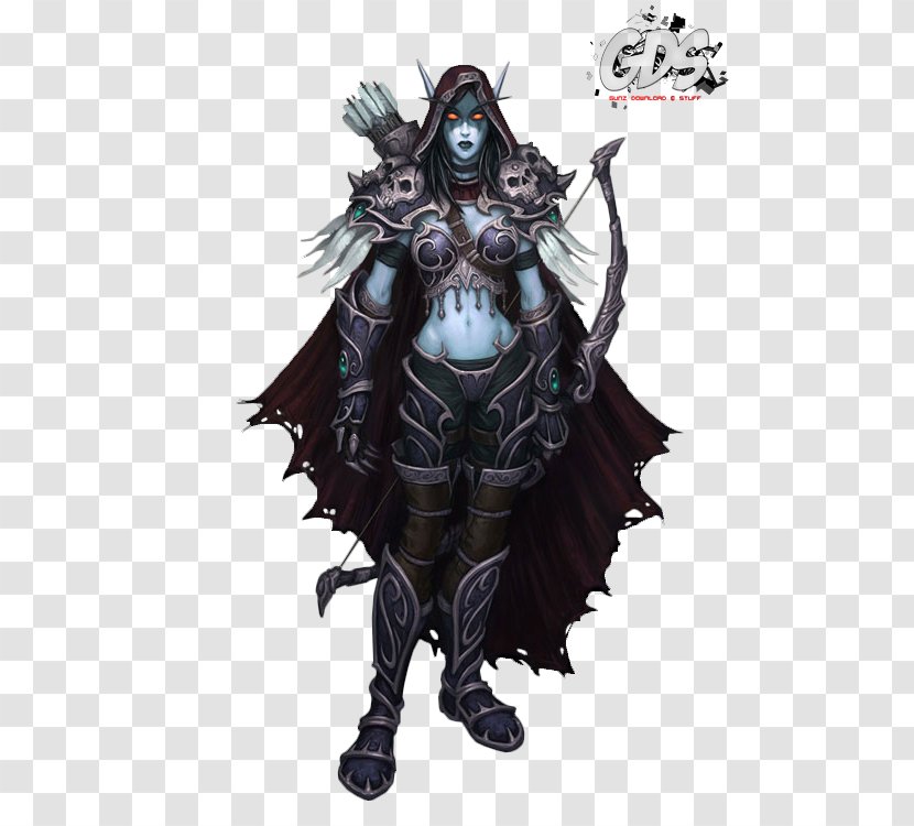 Sylvanas Windrunner World Of Warcraft: Wrath The Lich King Legion Warcraft III: Reign Chaos Female Transparent PNG