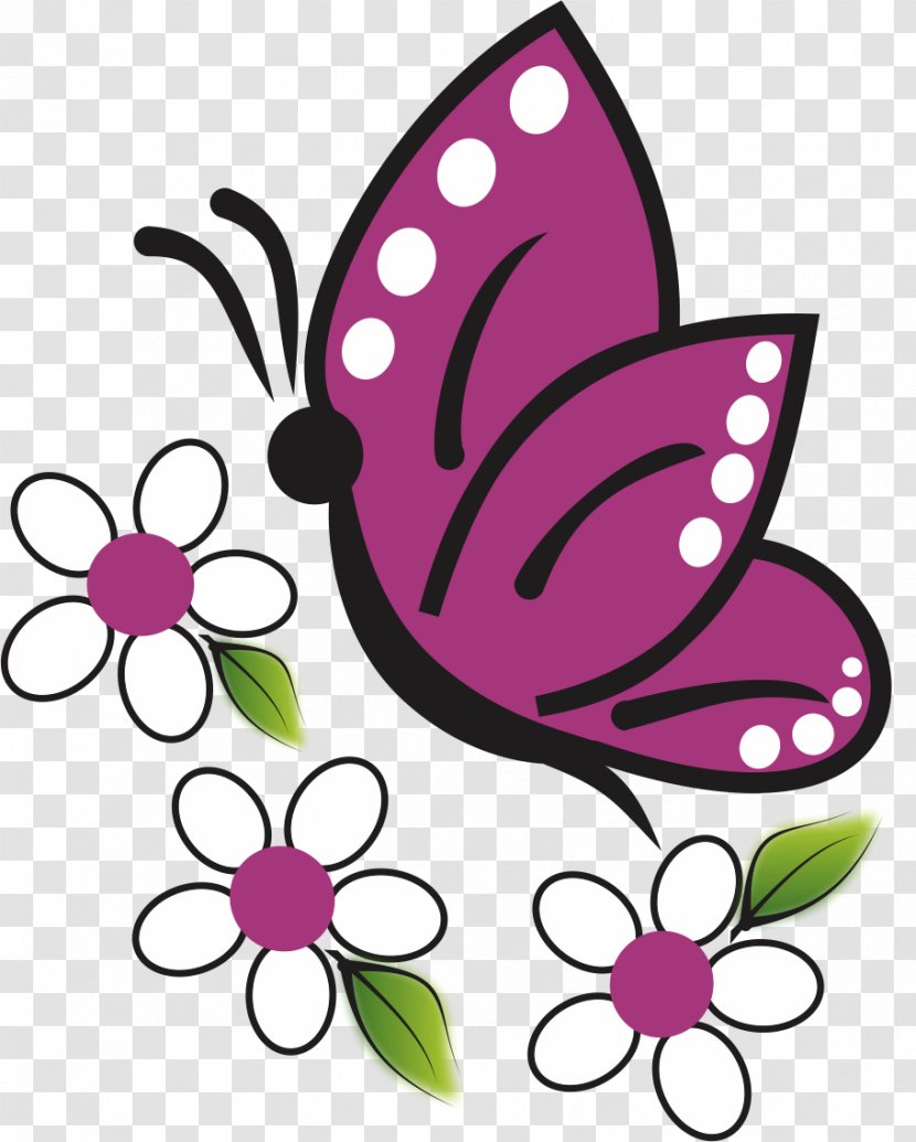 Nail Manicure Drawing Clip Art - Butterfly Transparent PNG